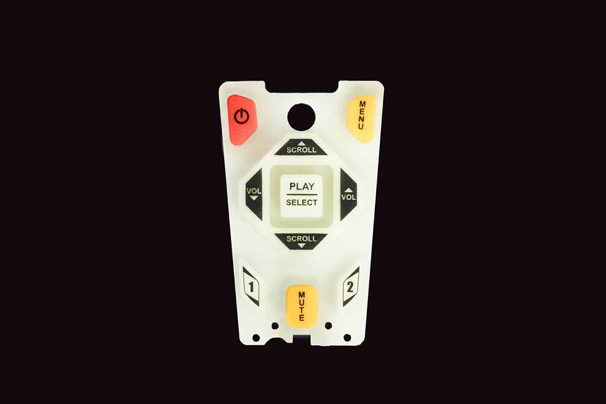 Silicone Keypad for an Animal Call Device