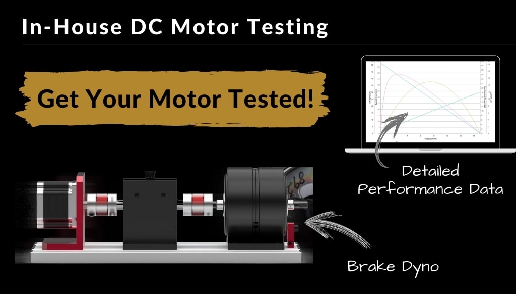 DC Motor & Gear Motor Dyno Testing Capabilities