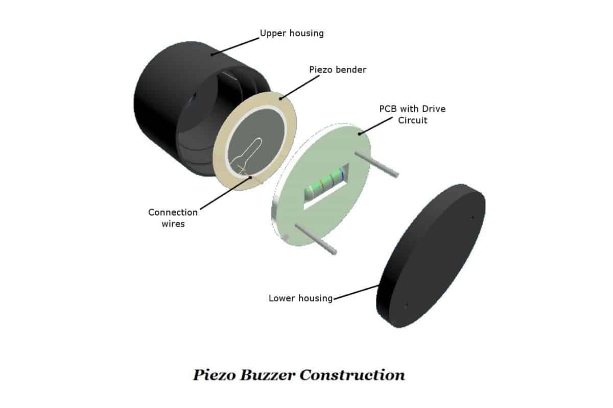 piezo speaker element